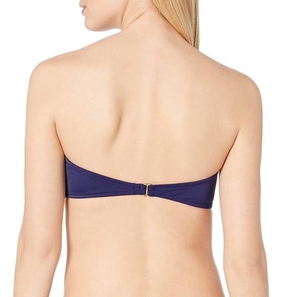 NWT Milly Cabana Womens Cabana Elba Bandeau Bikini Top & Bottom COLOR SeaGreen M - Picture 7 of 11